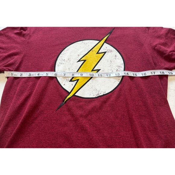 The Flash & DC T-shirt Men's Cotton Polyester Blend Men's Size Medium - Picture 6 of 10
